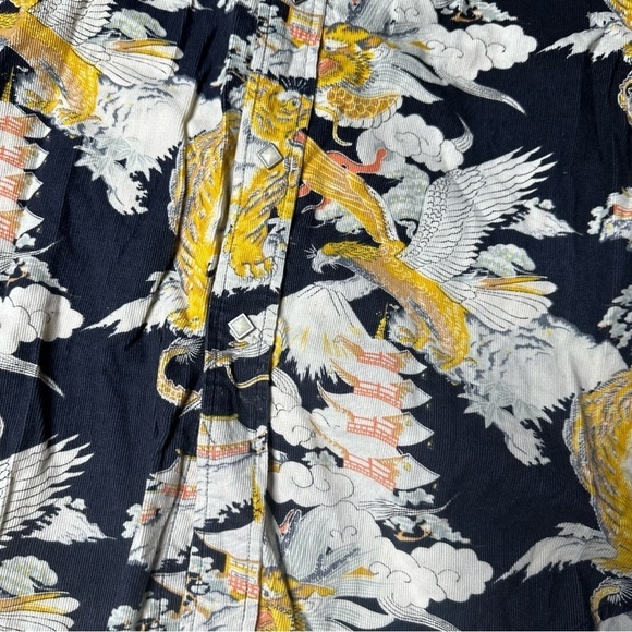 Lucky Brand Printed Cotton Snap Button Long Sleeve Shirt - Picture 2 of 4